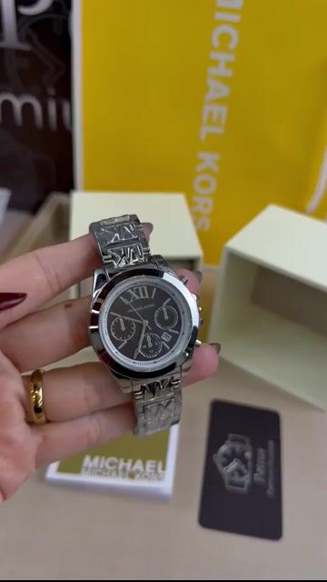 Video de Michael Kors 39mm - AÇO/MOSTRADOR PRETO