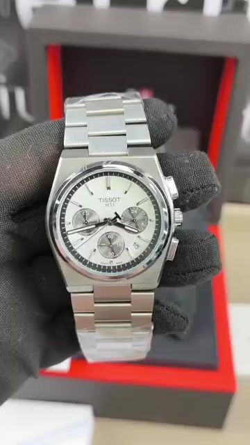 Video de Tissot PRX Chronograph 37mm - AÇO/MOSTRADOR BRANCO