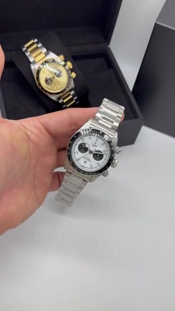 Video de Tudor Black Bay Chrono 41mm - AÇO/MOSTRADOR BRANCO