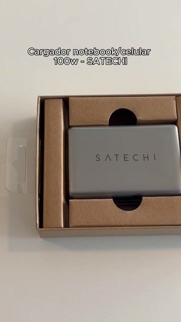 Video de Cargador notebook/celular 100w - SATECHI