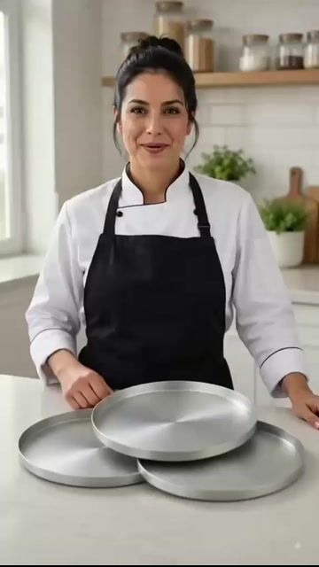 Video de Kit 3 Formas Pizza 30cm Alumínio Assadeiras Média Resistente