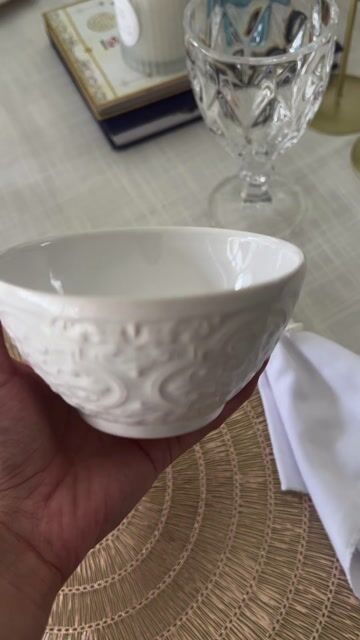 Vídeo de CONJUNTO C/ 6 BOWL RAVENNA BRANCO