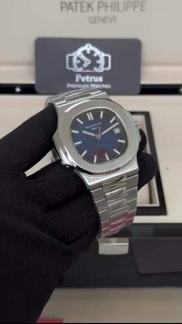 Video de Patek Philippe 38mm - AÇO/MOSTRADOR AZUL