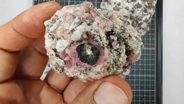 Video de 907 gr Granate Rosa de Coahuila (6 pz) - Minerales de Colección