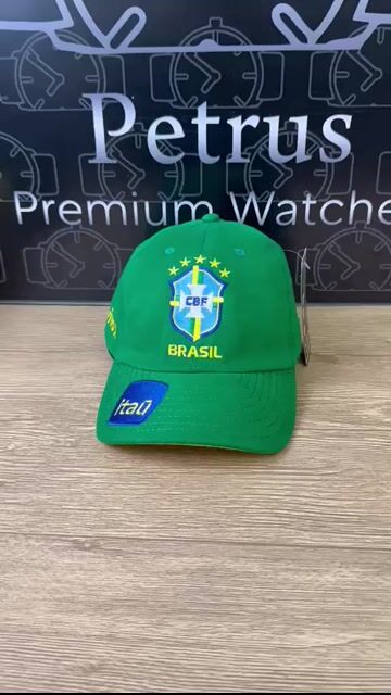 Video de Boné Brasil verde