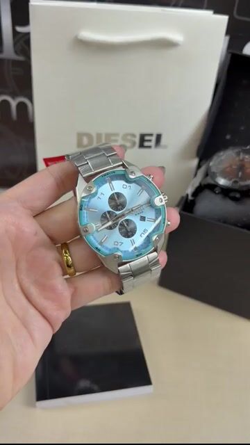 Video de Diesel 5 Bar Chronograph 48mm - AÇO/MOSTRADOR AZUL