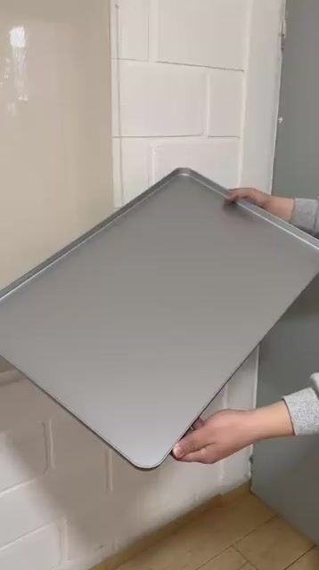 Video de Bandeja Lisa 70x45x2 aluminizado 0.65 mm
