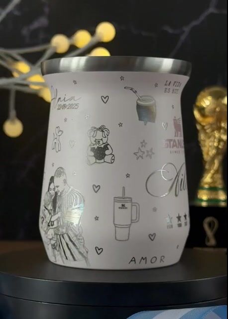 Video de Mate Stanley | 236 ml. FULL GRABADO PERSONALIZADO