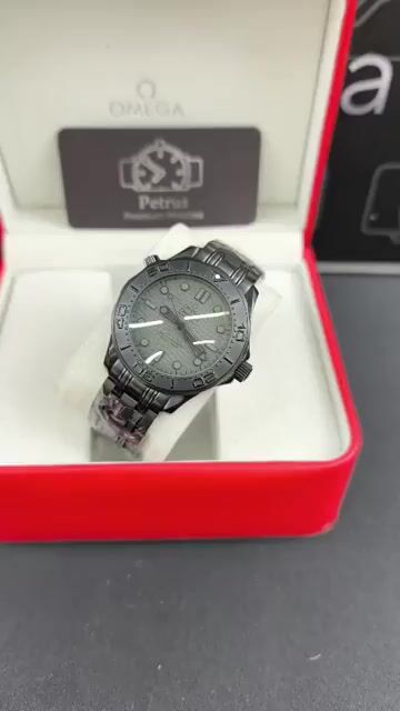 Video de Omega Seamaster 42mm - AÇO PRETO/MOSTRADOR CHUMBO