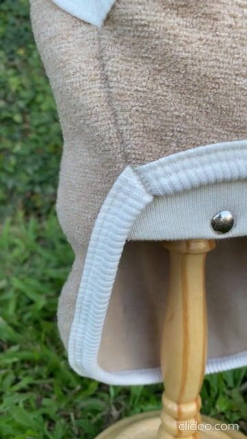 Vídeo de Roupa Pet para Cachorro Soft Bouclê Peluciado Bege