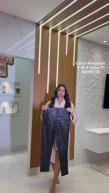 Vídeo de Calça Resinada (1451)