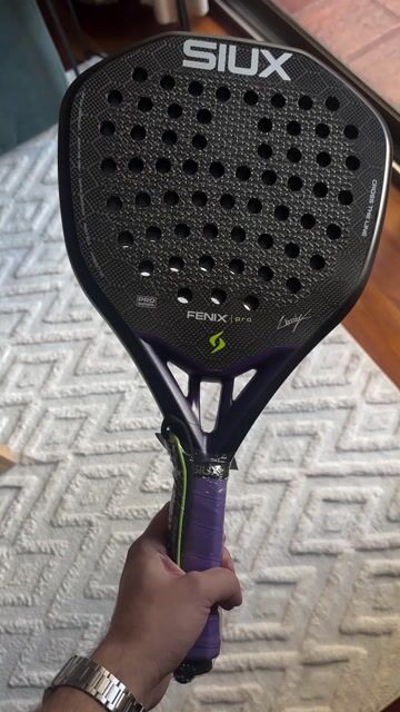 Video de Paleta Siux Fenix Pro 2026 Black Leo Ausburger