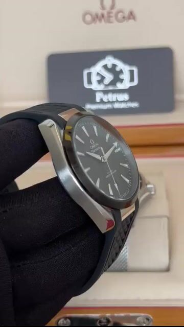 Video de Omega Speedmaster 40mm - AÇO/MOSTRADOR PRETO - SILICONE