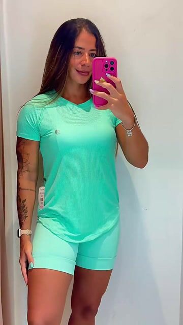 Vídeo de Blusa Longline Dry Joana - Verde Bebê