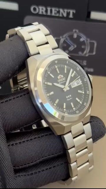 Video de Orient Heritage 3 Estrelas Automático YN6SS002 D1SX 39mm - AÇO/MOSTRADOR AZUL