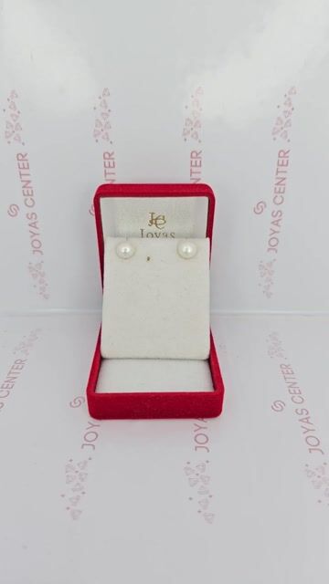 Video de Aros Plata 925 Perlas De 8 Milimetros C1966