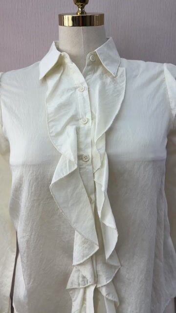 Video de Camisa com Babados – Boho Chic