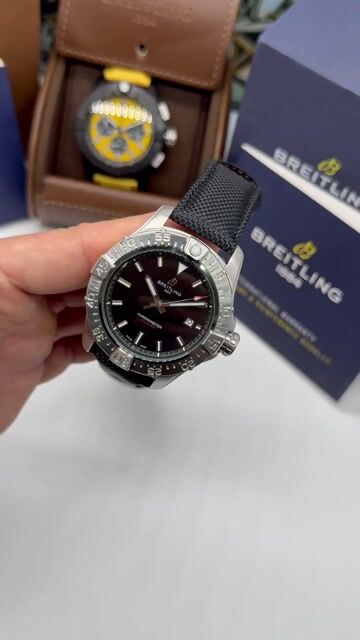 Video de Breitling Avenger Automatic 42mm - AÇO/MOSTRADOR PRETO - NYLON