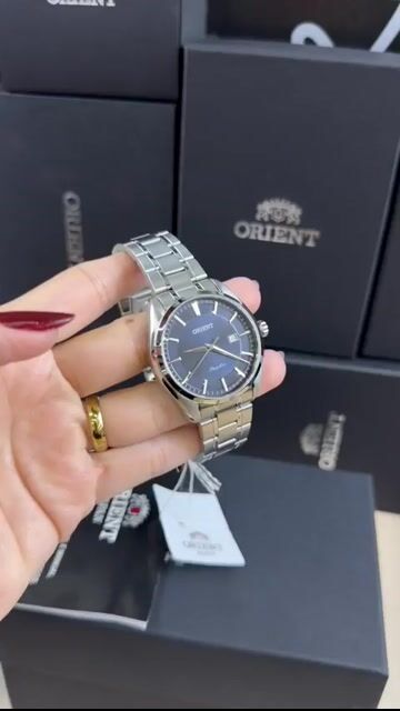Video de Orient Masculino MBSS1455 D1SX 42mm - Aço/Mostrador Azul