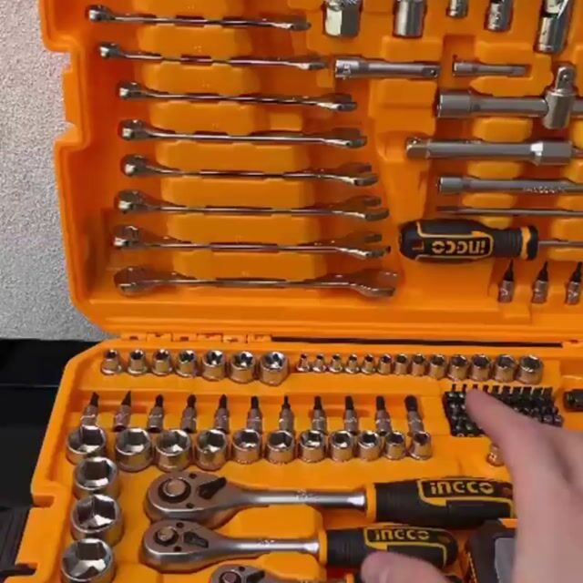 Video de Combo Llave de Impacto INGCO 500Nm + Batería + Juego 152 Piezas