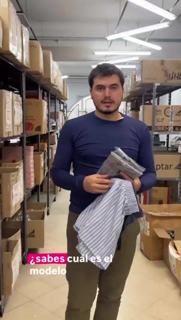 Video de Boxer Calzoncillo Primus Algodón Tela Camisero Con Abertura Art.911