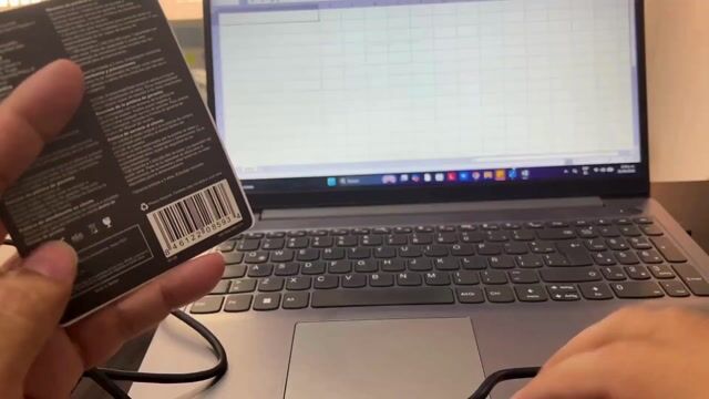 Video de Lector de Còdigos de Barras y QR 2D Cable USB