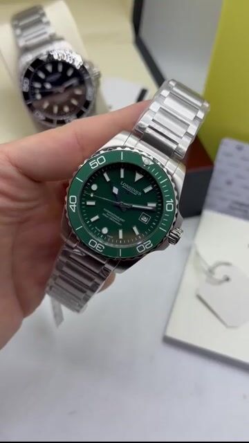 Video de Longines Automatic 41mm - AÇO/MOSTRADOR VERDE